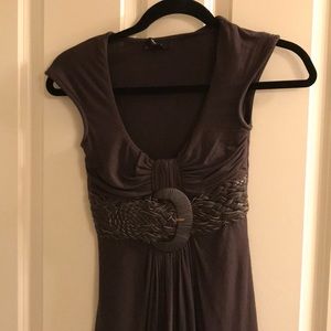 Sky XS Dark Brown tank. XS.